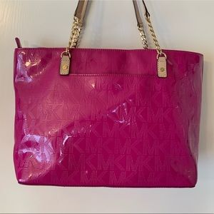 Michael Kors Pink PVC tote
